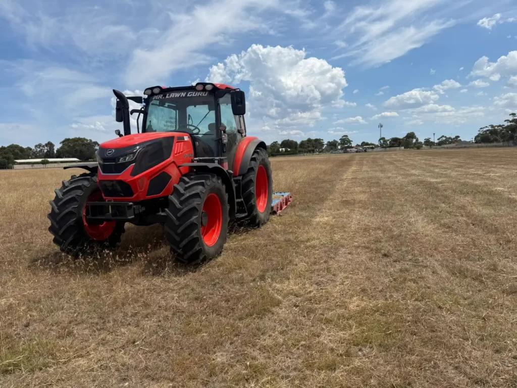 Tractor Grass Slashing - Mr Lawn Guru