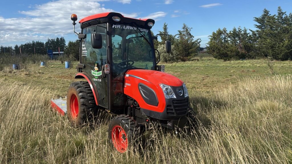 Tractor Grass Slashing - Mr Lawn Guru